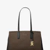 Mala tote com logótipo exclusivo Laila média | Michael Kors [PT]