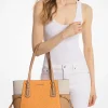 Mala tote com logótipo exclusivo e bloco de cor Voyager grande | Michael Kors [PT]