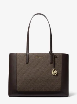 Mala tote com logótipo exclusivo Sallie grande | Michael Kors [PT]