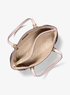 Mala tote com logótipo exclusivo e bloco de cor Voyager grande | Michael Kors [PT]