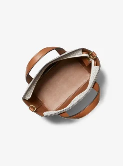 Mala tote com logótipo exclusivo Pratt pequena | Michael Kors [PT]