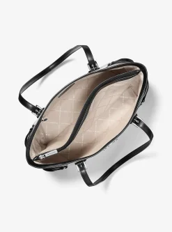 Mala tote com logótipo exclusivo e bloco de cor Voyager grande | Michael Kors [PT]