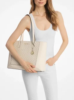 Mala tote com logótipo exclusivo Sallie grande | Michael Kors [PT]