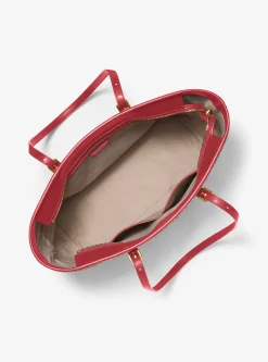 Mala tote com logótipo MK2000 em jacquard Quinn grande | Michael Kors [PT]