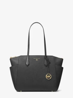 Mala tote de couro saffiano Marilyn média | Michael Kors [PT]