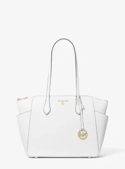 Mala tote de couro saffiano Marilyn média | Michael Kors [PT]