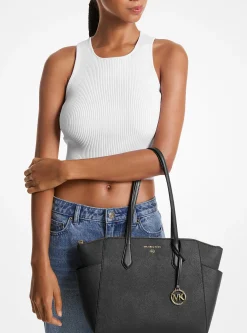 Mala tote de couro saffiano Marilyn média | Michael Kors [PT]