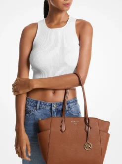 Mala tote de couro saffiano Marilyn média | Michael Kors [PT]