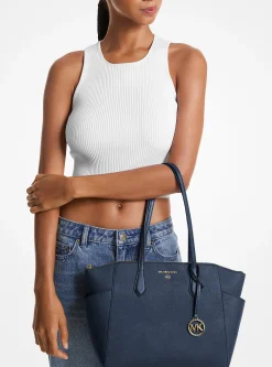 Mala tote de couro saffiano Marilyn média | Michael Kors [PT]