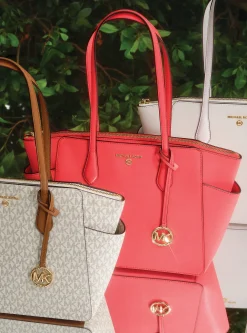 Mala tote de couro saffiano Marilyn média | Michael Kors [PT]