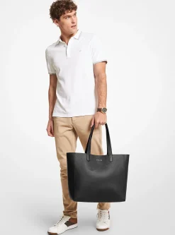 Mala tote de pele granulada Hudson | Michael Kors [PT]