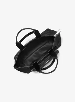 Mala tote dobrável e reversível com logótipo exclusivo estampado Tanner pequena | Michael Kors [PT]