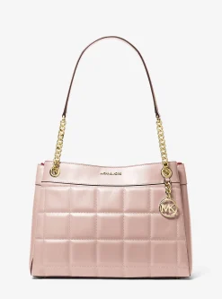 Mala tote em pele acolchoada Susan média | Michael Kors [PT]