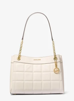 Mala tote em pele acolchoada Susan média | Michael Kors [PT]