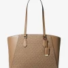 Mala tote em pele com logótipo exclusivo Taryn grande | Michael Kors [PT]