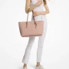 Mala tote em pele com logótipo exclusivo Quinn grande | Michael Kors [PT]