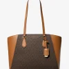 Mala tote em pele com logótipo exclusivo Taryn grande | Michael Kors [PT]