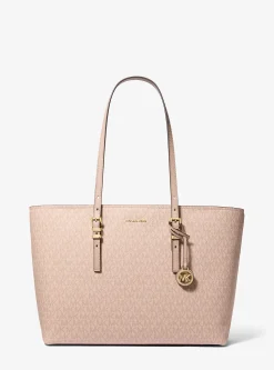 Mala tote em pele com logótipo exclusivo Quinn grande | Michael Kors [PT]