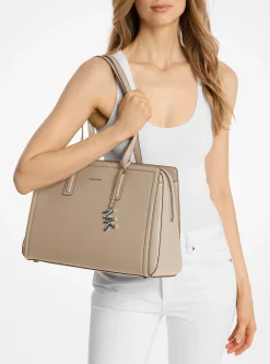 Mala tote em pele granulada Laila média | Michael Kors [PT]