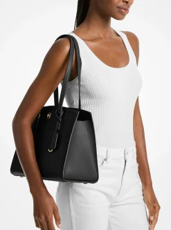 Mala tote em pele granulada Chantal média | Michael Kors [PT]