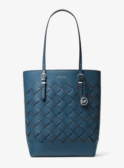 Mala tote em pele tecida Quinn grande | Michael Kors [PT]