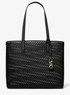 Mala tote em pele tecida à mão Eliza extragrande | Michael Kors [PT]