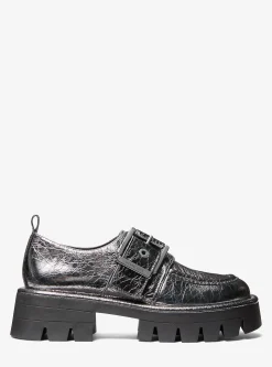 Mocassim em pele metalizada estalada Colby | Michael Kors [PT]