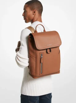Mochila funcional em pele granulada Hudson | Michael Kors [PT]