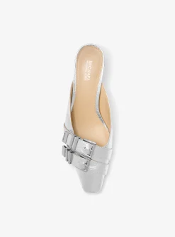 Mule em pele metalizada estalada Darrington | Michael Kors [PT]
