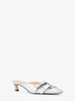 Mule em pele metalizada estalada Darrington | Michael Kors [PT]