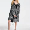 Parka em jacquard com logótipo MK2000 de corte grande | Michael Kors [PT]