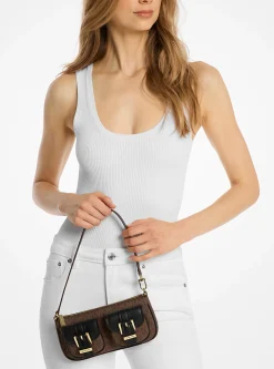 Pochette com logótipo exclusivo Zoe pequena | Michael Kors [PT]