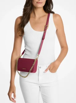 Pochette convertível em pele granulada Bryant pequena | Michael Kors [PT]