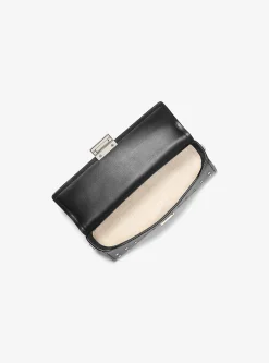 Pochette convertível em pele com tachas Ludlow pequena | Michael Kors [PT]