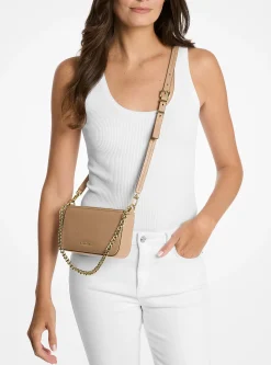 Pochette convertível em pele granulada Bryant pequena | Michael Kors [PT]