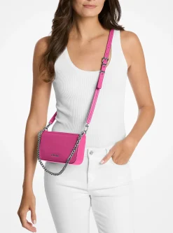 Pochette convertível em pele granulada Bryant pequena | Michael Kors [PT]