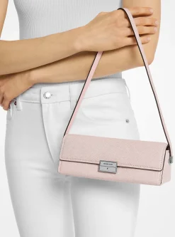 Pochette convertível em pele com estampado de ganga Ano Novo Lunar Ludlow pequena | Michael Kors [PT]