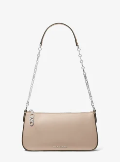 Pochette de corrente de elos em pele Empire média | Michael Kors [PT]