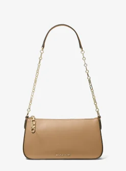 Pochette de corrente de elos em pele Empire média | Michael Kors [PT]