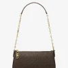 Pochette de corrente de elos com logótipo exclusivo Empire média | Michael Kors [PT]