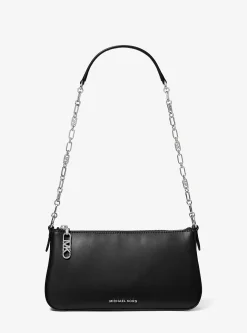 Pochette de corrente de elos em pele Empire média | Michael Kors [PT]