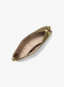 Pochette de corrente de elos em pele Empire média | Michael Kors [PT]