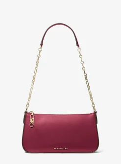 Pochette de corrente de elos em pele Empire média | Michael Kors [PT]