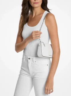 Pochette de corrente de elos em pele Empire média | Michael Kors [PT]