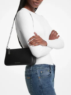 Pochette de corrente de elos em pele Empire média | Michael Kors [PT]