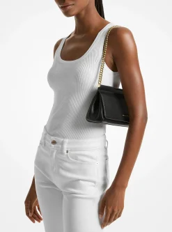 Pochette em pele granulada Carmine média | Michael Kors [PT]