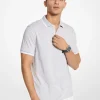 Polo em malha de algodão com logótipo estampado Greenwich | Michael Kors [PT]