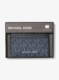 Porta-cartões alto com logótipo Greyson | Michael Kors [PT]