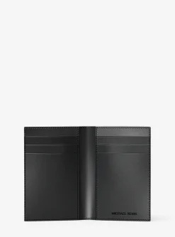 Porta-cartões dobrável com logótipo Hudson | Michael Kors [PT]