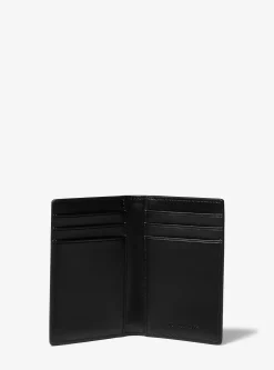 Porta-cartões dobrável com logótipo Hudson | Michael Kors [PT]